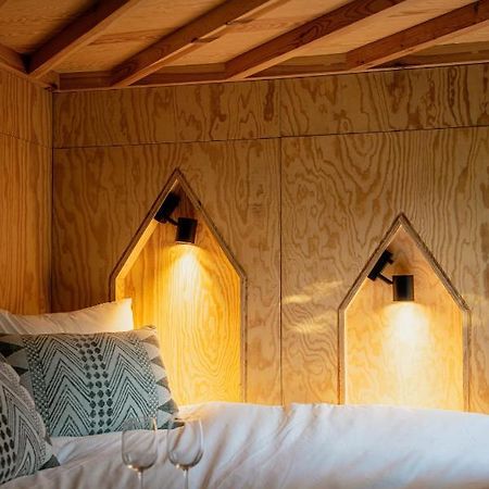 Hutstuf - The Fox & Private Outdoor Spa La-Roche-en-Ardenne Exterior foto